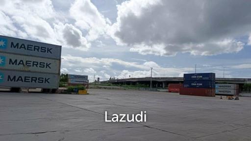Container Yard for Rent at Leam Chabang
