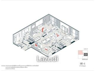 178 ตร.ม.  3 ห้องนอน  3 ห้องน้ำ คอนโดสำหรับ ขายใน สามเสนใน