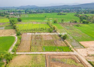 Land with Nice Views for Sale in Pa Pong, Doi Saket, Chiang Mai
