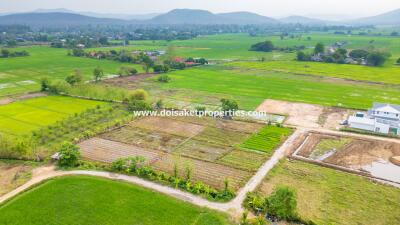 Land with Nice Views for Sale in Pa Pong, Doi Saket, Chiang Mai