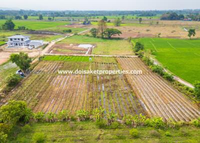 Land with Nice Views for Sale in Pa Pong, Doi Saket, Chiang Mai