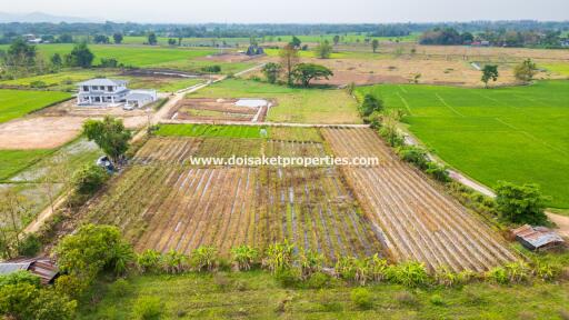 Land with Nice Views for Sale in Pa Pong, Doi Saket, Chiang Mai