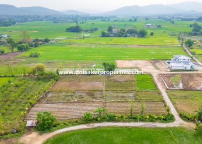 Land with Nice Views for Sale in Pa Pong, Doi Saket, Chiang Mai