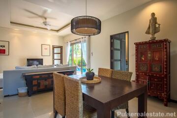 Modern Oriental-style 2-Bedroom Niche Pool Villa for Sale in Naiharn, Phuket