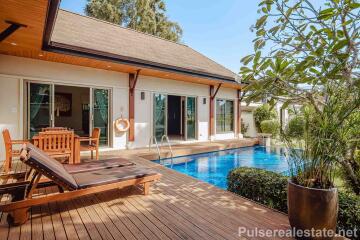 Modern Oriental-style 2-Bedroom Niche Pool Villa for Sale in Naiharn, Phuket