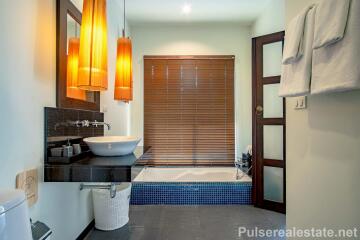 Modern Oriental-style 2-Bedroom Niche Pool Villa for Sale in Naiharn, Phuket