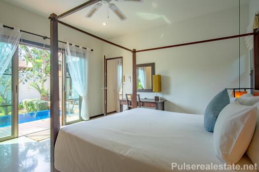 Modern Oriental-style 2-Bedroom Niche Pool Villa for Sale in Naiharn, Phuket