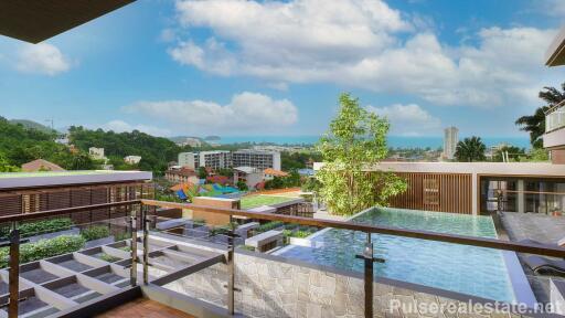 5-Bedroom Sea View Investment Villa with Private Pool & Garden Space in the Hills of Karon, Phuket
