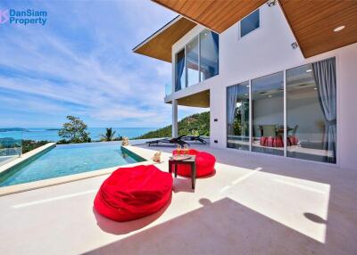 Contemporary Samui Sea-view Villa at Villa The Wave