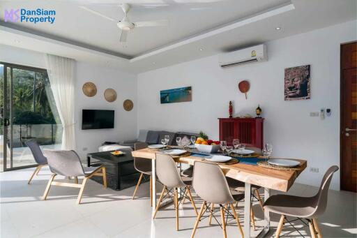 Luxury 3-Bedroom Samui Sea-view Villa at Bo Phut