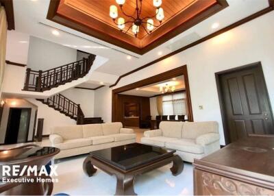 Private Single House for Rent in a Secure Compound in Sathon - Your Perfect Family Residence!
