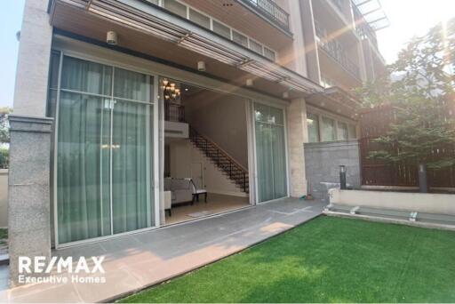 For sale with tenant townhouse with private pool in Sukhumvit 49.