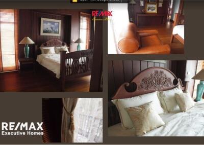 Beautiful Teak Wood 2 Bedroom House for Rent in Sukhumvi