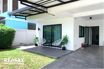 A modern house and facilities with great value and easy access from Bangna Trat 39 to Sukhumvit Road.