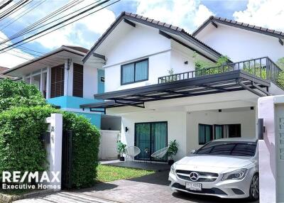 A modern house and facilities with great value and easy access from Bangna Trat 39 to Sukhumvit Road.