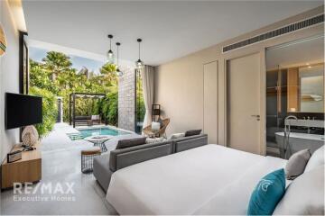 Guaranteed return of 6% for 3 years and buyback, LUXURY POOL VILLA Pattaya.