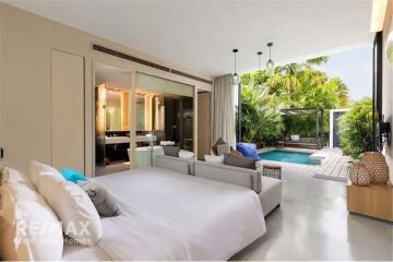 Guaranteed return of 6% for 3 years and buyback, LUXURY POOL VILLA Pattaya.