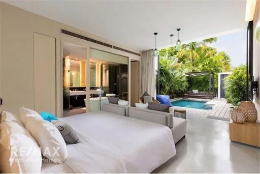 Guaranteed return of 6% for 3 years and buyback, LUXURY POOL VILLA Pattaya.