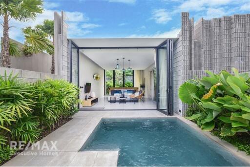 Guaranteed return of 6% for 3 years and buyback, LUXURY POOL VILLA Pattaya.