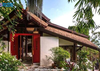 Waterfall Villa Samui with Panoramic Seaview at Santikhiri Estate