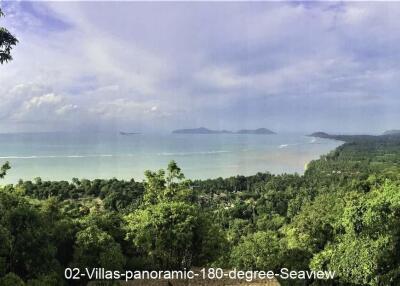 Waterfall Villa Samui with Panoramic Seaview at Santikhiri Estate