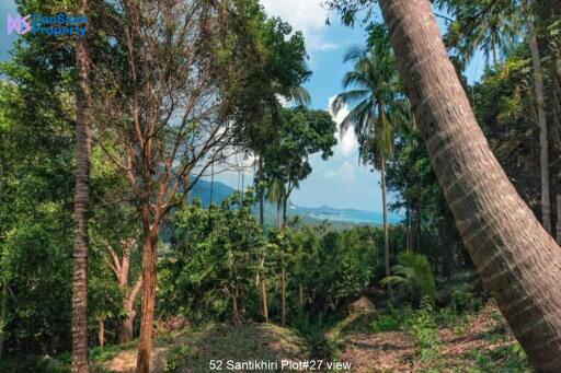 Samui Seaview Villa on Large Land at Santikhiri Estate