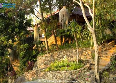 Samui Seaview Villa on Large Land at Santikhiri Estate