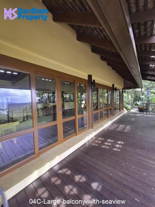 Samui Seaview Villa on Extra-large Land at Santikhiri Estate