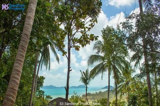 Samui Seaview Villa on Large Land at Santikhiri Estate