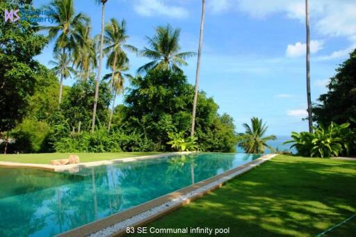 Samui Seaview Villa on Large Land at Santikhiri Estate