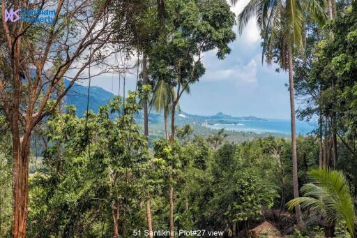 Samui Seaview Villa on Large Land at Santikhiri Estate