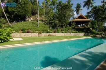 Samui Seaview Villa on Large Land at Santikhiri Estate