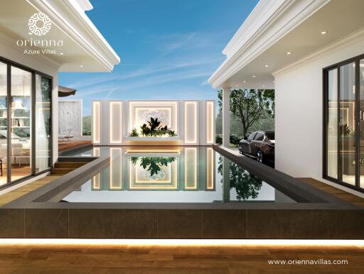 Luxurious villa with indoor pool and elegant design