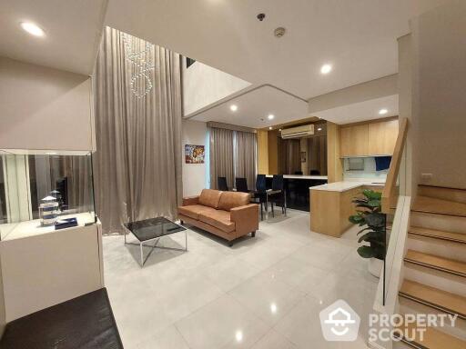 1-BR Condo at Villa Asoke near MRT Phetchaburi