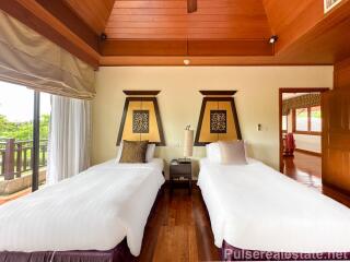 Stunning 4-Bedroom Lake View Villa on 1 Rai Land Plot in Angsana Villas Resort - Renovated 2023