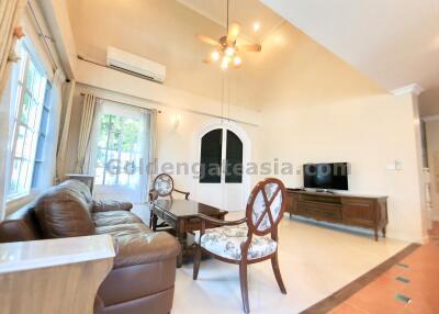 3-Bedrooms Single House in secure compound - BangNa-Bearing BTS