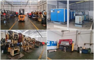 Spacious industrial facility with various machinery and equipment