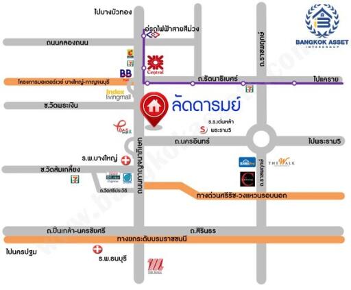 Bangkok transportation map