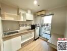 Compact modern kitchen with ample sunlight