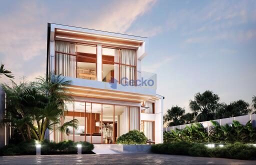 5 Bedrooms House in Atmos Prime Villa East Pattaya H011531