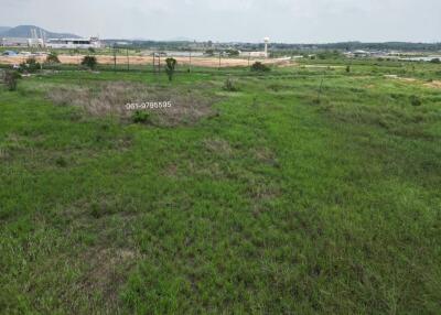 Spacious green field potentially suitable for development