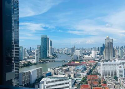 2-BR Condo at Rhythm Charoenkrung Pavilion near BTS Saphan Taksin