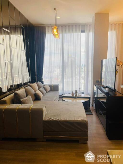 2-BR Condo at Rhythm Charoenkrung Pavilion near BTS Saphan Taksin