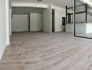 Spacious unfurnished interior of a modern apartment