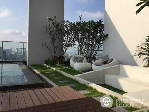 1-BR Condo at Rhythm Sathorn near BTS Saphan Taksin (ID 400669)