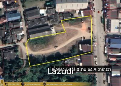 3 Rai Land For Sale In The Center Of Chiang Saen City