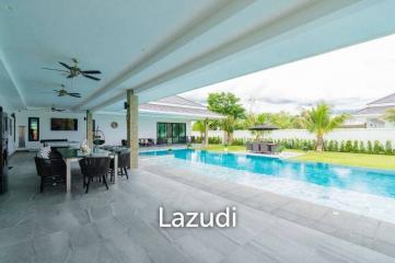 THE CLOUDS : Great Quality and Design 4 bed pool villa on large plot