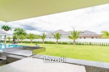 THE CLOUDS : Great Quality and Design 4 bed pool villa on large plot