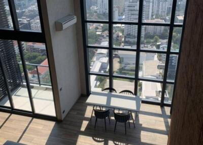 2-BR Duplex at The Lofts Asoke near MRT Phetchaburi