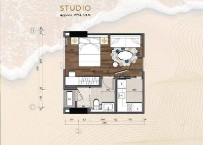 Studio In Beverly Mountain Bay Pattaya For Sale